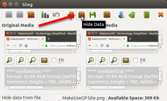 Sakrij datoteku unutar slike pomoću Steg-a u Ubuntu