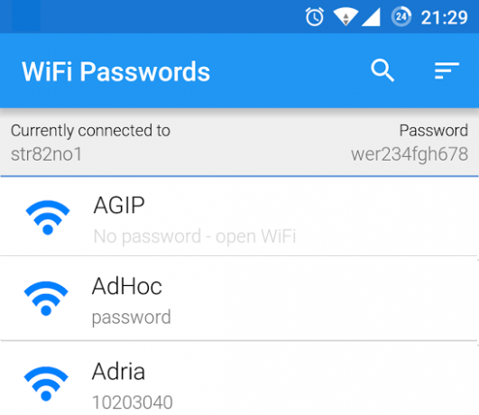 WiFi-Lozinke-aplikacija