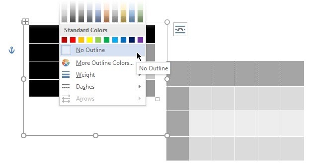 Koristite ovaj trik za bolje pozicioniranje tablice u obrisima tekstnih okvira programa Microsoft Word MSWord