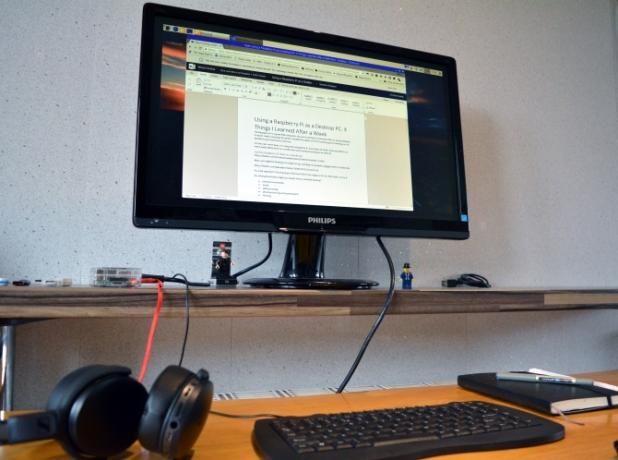 Postavka radne površine Raspberry Pi