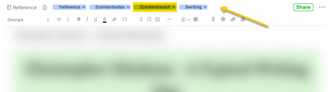 Označavanje u Evernoteu