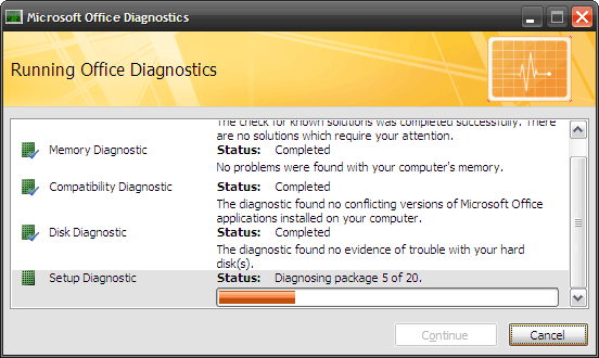 Kako riješiti probleme sustava Microsoft Office pomoću MS Office Diagnostics 4 testa