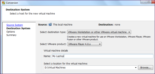 VMware-vcenter-konverter-destinacija-sustav