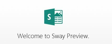 Microsoft Sway Preview Email