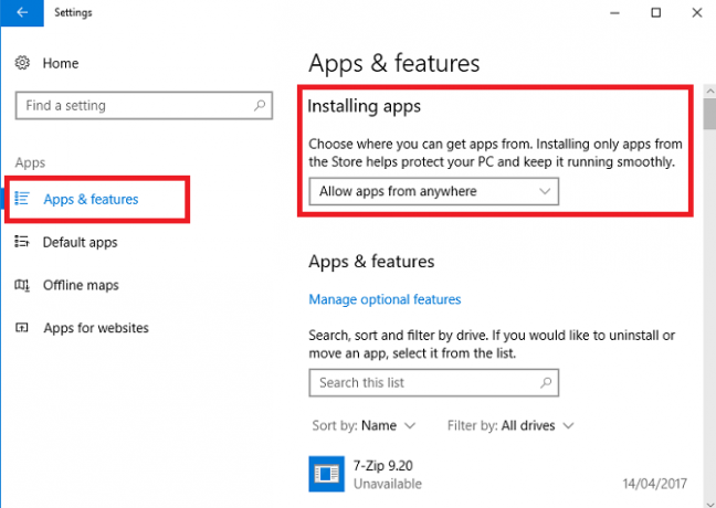 10 Više Windows 10 Značajke koje možete isključiti Provjerene aplikacije omogućuju aplikacije 670x475