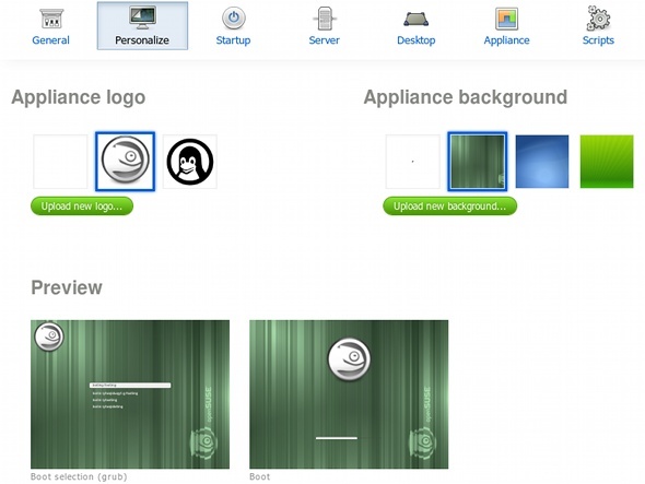 Napravite vlastiti prilagođeni instalacijski disk za Linux s izgledom suse studio SUSE Studio