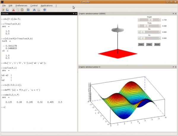 Linux-win-math-Scilab