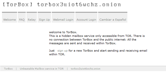 Doista privatno pregledavanje: Neslužbeni korisnički vodič za Tor Torx uslugu e-pošte Tor Tor