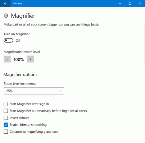 9 Nove značajke postavki u povećalu Ažuriranje sustava Windows 10 Fall Creators