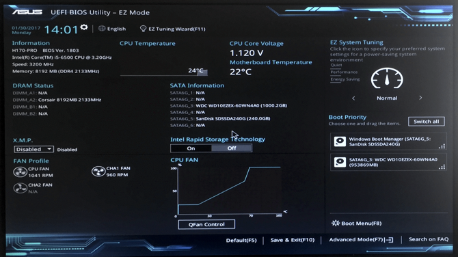 Kako izraditi vlastiti biološki asus uefi za PC