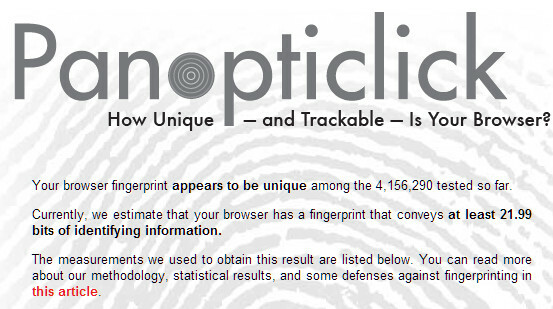 panopticlick