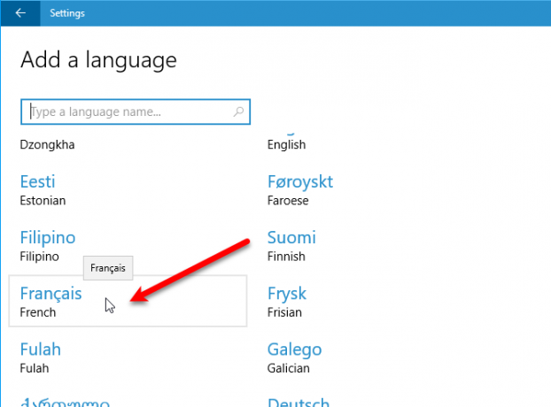 Kako promijeniti jezik sustava u sustavu Windows 10