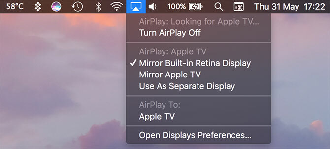 AirPlay na Macu