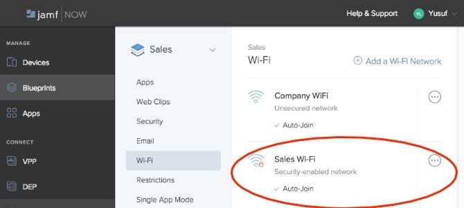 Jamf sada raspoređuje upravljanje wifi mrežama