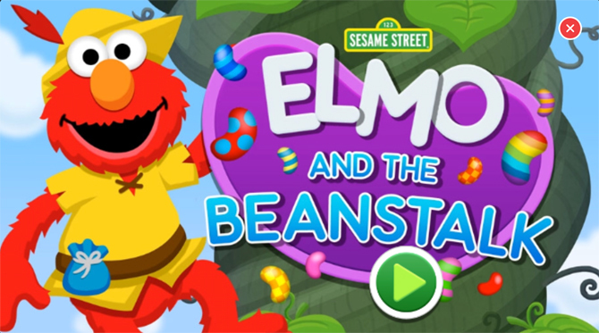 iphone edukacijske aplikacije za djecu - Elmo i iOS Beanstalk
