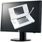 Nintendo DS Lite + Monitor