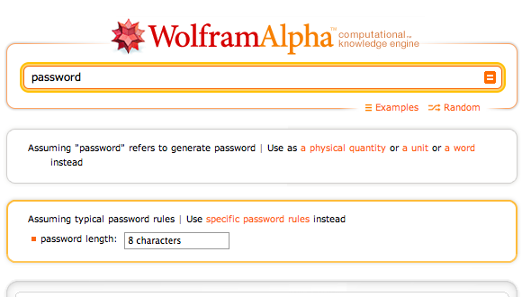 wolfram alfa lozinka