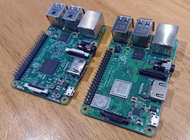 Raspberry Pi 3 i Raspberry Pi 3 B +