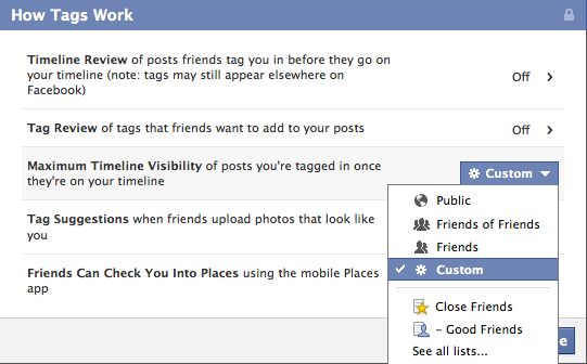 postavke privatnosti facebook-a