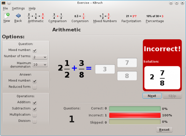 Linux-win-math-kbruch