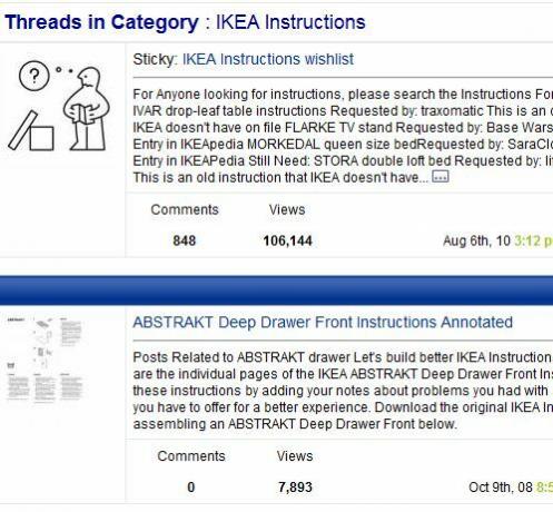 upute za sastavljanje ikea namještaja