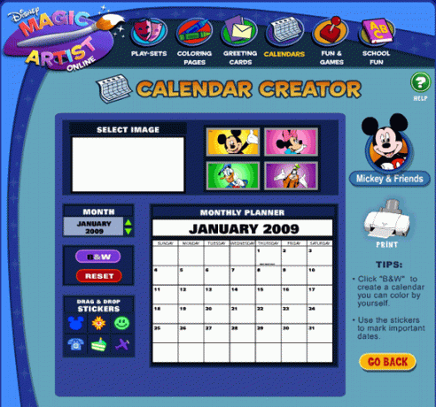 Disneyev kreator kalendara