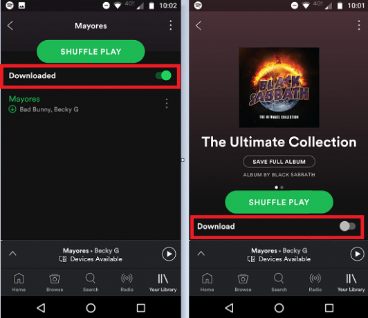 Kako preuzeti Spotify Songs to Play offline preuzimanje spotify