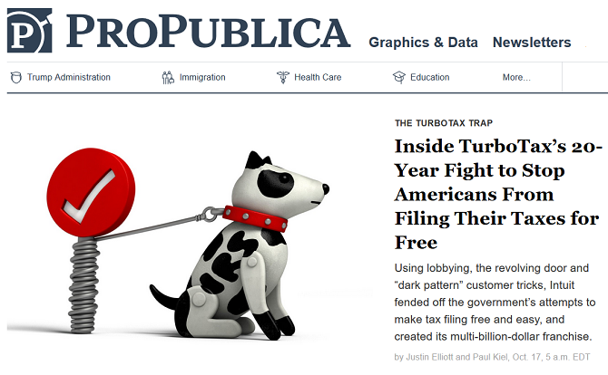 propublica najbolja tamna web stranica