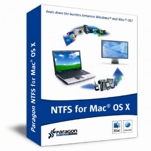 Paragon NTFS za Mac OS X Pregledajte logotip paragona ntfs