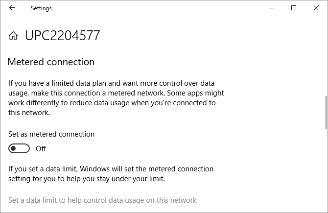 Kako postaviti odmjerenu Wi-Fi ili Ethernet vezu u sustavu Windows 10 Home.