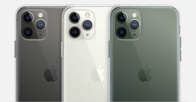 Slika asortimana slučajeva iPhone 11