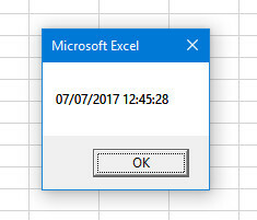 excel okvir za poruke