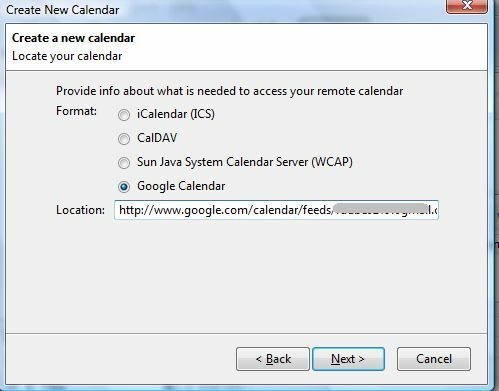 ptica sunca6 Kako postaviti Mozilla Sunbird kao desktop klijenta za Google kalendar sunbird6