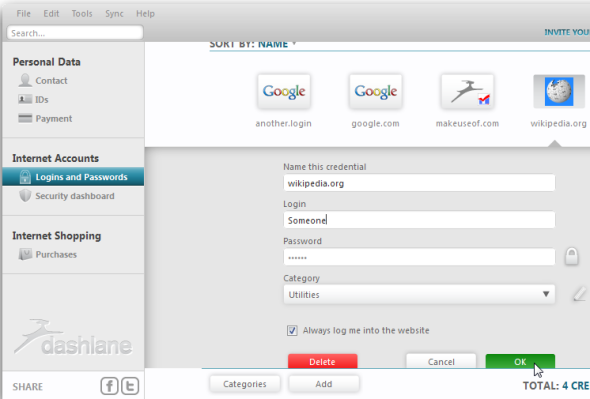 Dashlane - Snimka zaslona Novi upravitelj lozinki, popunjavanje obrasca i pomoćnik internetskog pretraživača 20