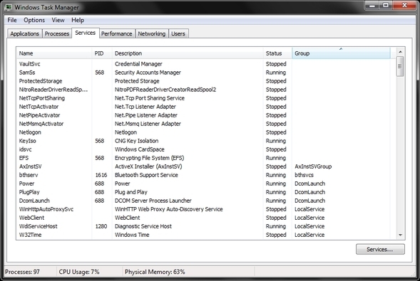 Misterije upravitelja zadataka sustava Windows 7: Zašto vam ne trebaju alternativne WTM usluge
