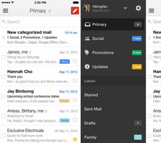Stavite obavijesti o iOS-u da rade s vama s tim Gmail aplikacijama