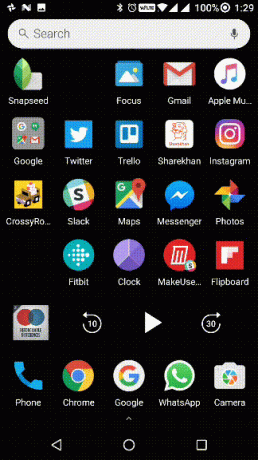 Evie Launcher App ladica