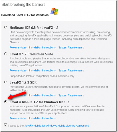 Java za Windows Mobile