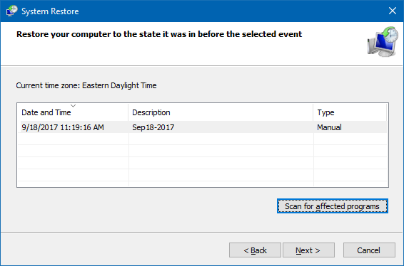 Zašto Windows automatski sprema registar? Primjer vraćanja sustava Windows 10