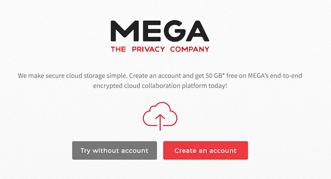 Ova korisna web stranica poznata je kao Mega tvrtka za pohranu oblaka