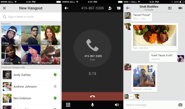 Google-Hangouts-iOS-Ažuriranje-Telefon-Pozivi-Animirani-GIF