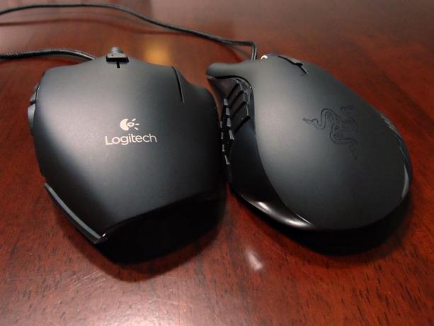 razer naga logitech g600 pregled miša