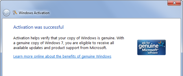 windows-7-aktivacija-uspješna