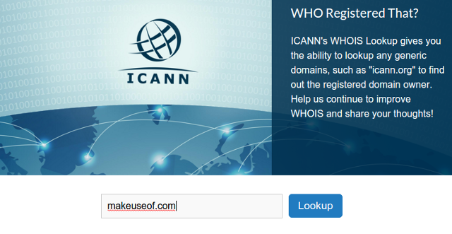 whois-pretraživanja po ICANN