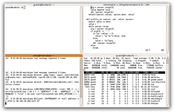 5 zgodnih aplikacija kako bi Linux Terminal bio produktivniji terminator