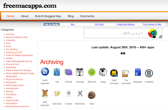 11 Internetski izvori za najbolje u Freewareu Mac [Mac] FreeMacApps