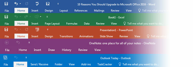 Microsoft Office 2016 - Teme