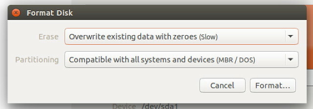 Ubuntu-disk-program-format diska