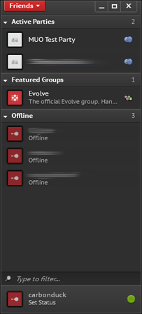 Evolve-klijent-prijatelji-lista