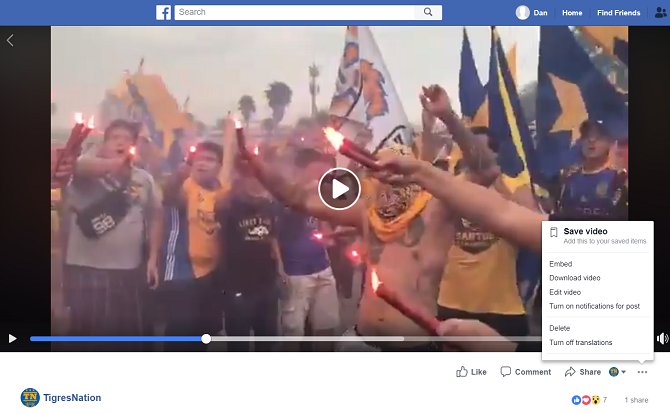 Opcija za preuzimanje videozapisa uživo na Facebooku